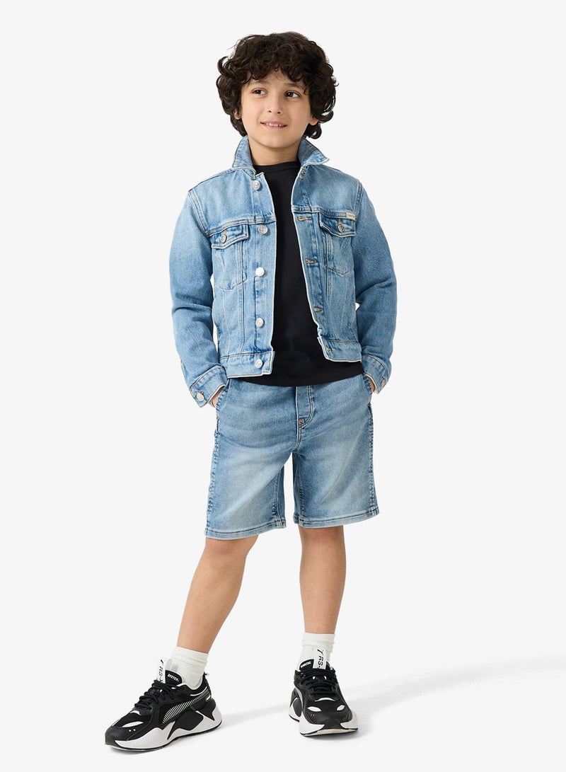 Calvin Klein Jeans Youth Denim Jacket - Image 4